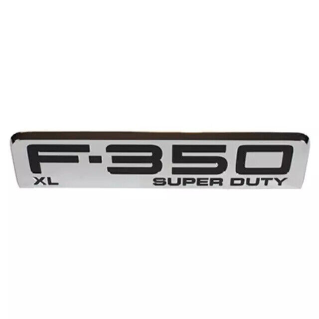Emblema de nombre de aleta para Ford F-350 Super Duty 2008-2010 (N/P 8C3Z-16720-F)