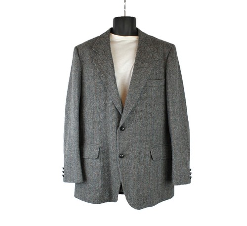 Wool Tweed Professor Jacket Coat | eBay