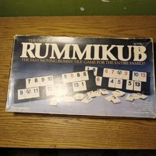 Vtg. Rummikub No 400 Rummy Tile Pressman 1980 Game. All Pieces- No Instructions.
