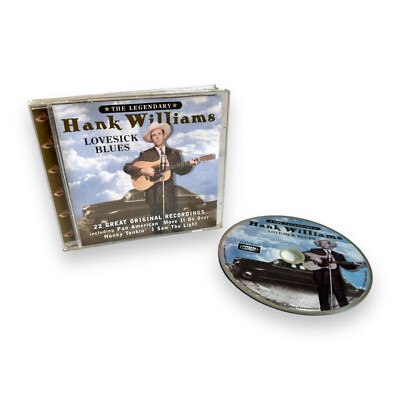 Legendary Hank Williams   Lovesick Blues - 22 Great Original Recordings CD Album