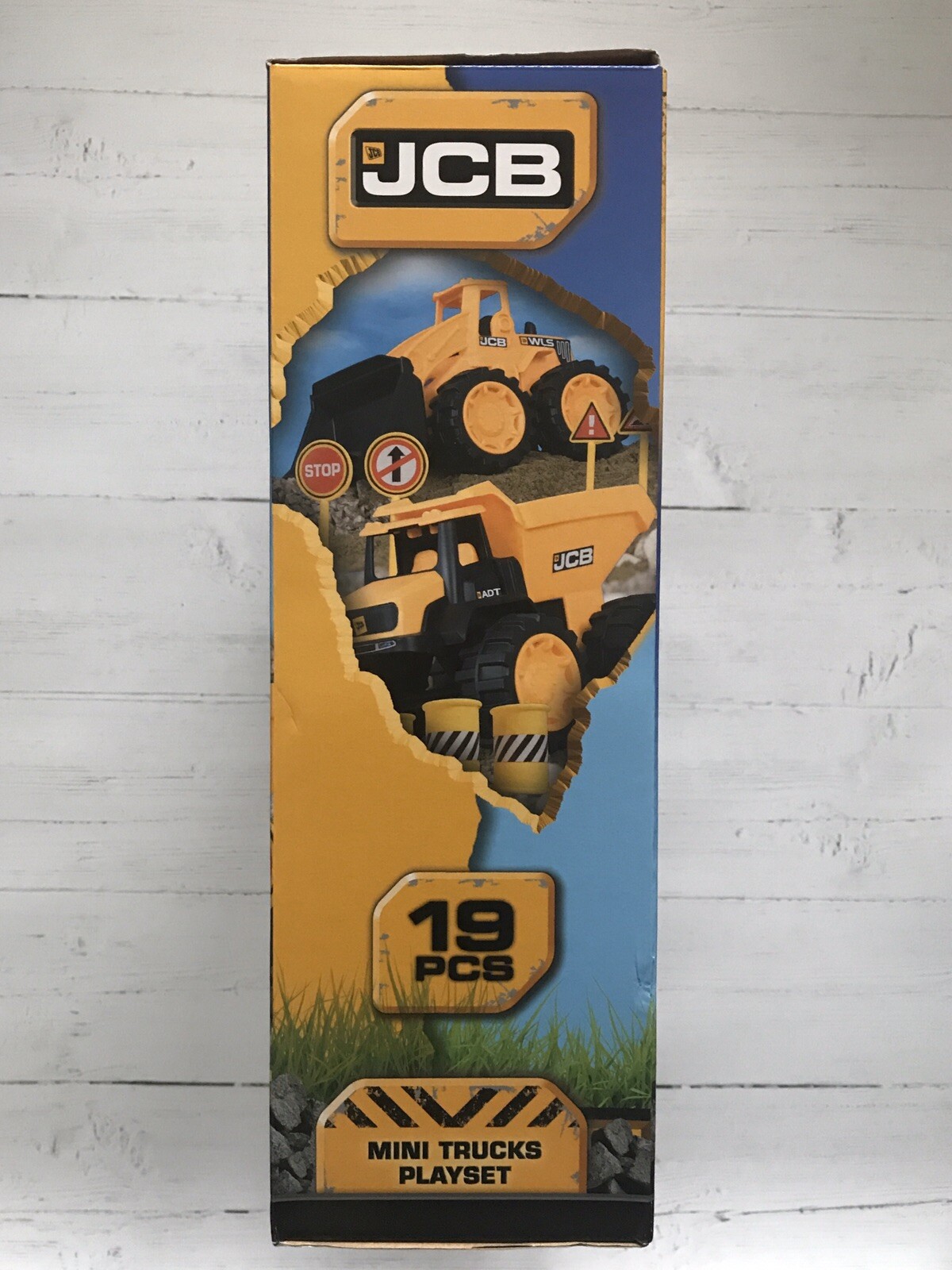 jcb mini trucks playset