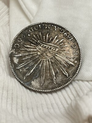 【貴重】REPUBLICA MEXICANA北支派遣 記念 republica mexicana coin 8 r c 1896 a m 10 d 20 G Wight 26.97g | eBay