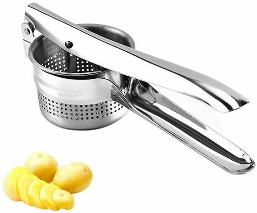 HEAVY DUTY POTATO RICER STAINLESS STEEL MASHER FRUIT VEGETABLE PRESS - Picture 4 of 5