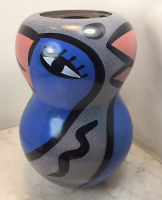 KOSTA BODA Art Glass Ulrica Hydman Vallien Bird Vase Rare As Is