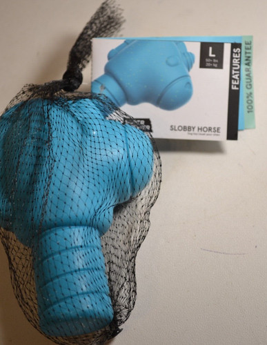 Bark Box Slobby Horse Dog Toy Super Chewer L 50+ Lbs