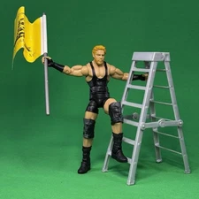 Mattel WWE Elite Series 26 Jack Swagger Wrestling Figure Flag Ladder