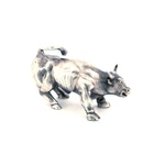 1oz Gold Spartan 999+ Pure Silver Wallstreet Bull Statue Luxury Collectible Gift