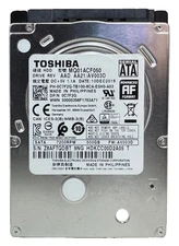 TOSHIBA MQ01ACF050 2.5" 7mm Ultra Thin HDD 500GB SATA III 6Gb/s 7200RPM, TESTED