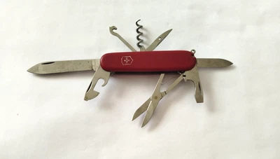 COUTEAU DE POCHE SUISSE MULTIFONCTIONS VICTORINOX SWISS MADE - Photo 1/4