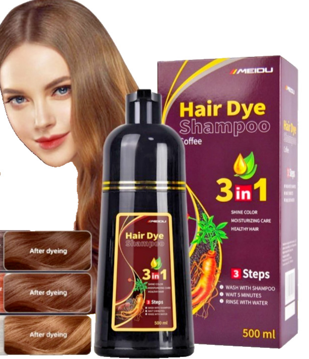 Shampoo For Men And Women 500ml- Red-wine