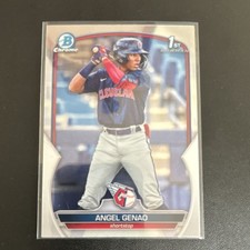 Angel Genao 1st Bowman Chrome Prospect Card #BCP-89 Cleveland Guardians