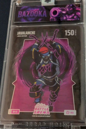 Bo Jackson Battle Arena Battlefoil Javalanche Hex BF-45 2026 Griffey