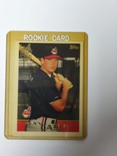 1996 Topps #25 - Sean Casey RC Cleveland Indians Rookie Baseball Card NM Reds. rookie card picture