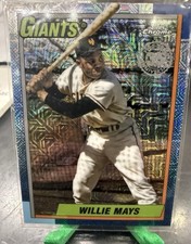 2025 Topps Update Series - 1990 Topps Chrome Silver Pack Willie Mays #U90C-62 