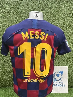 maillot messi barcelone Nike Football Jersey Shirt Barca - Photo 1/4