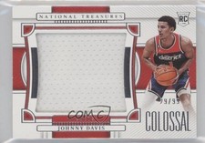 2022 Panini National Treasures Colossal Rookie Materials 29/99 Johnny Davis 14xw
