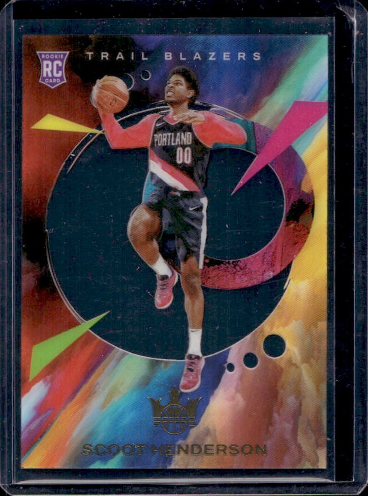 2023-24 Panini Court Kings Scoot Henderson Acetate Rookies RC #16 Trail Blazers