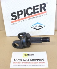 XJ Cherokee YJ Wrangler Dana 30 Small U Joint Front Outer Axle Stub Shaft 40611*