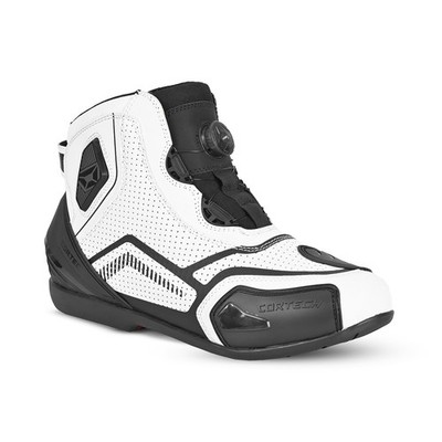 Cortech Sport Lite Stiefel 10 Schwarz/Weiß