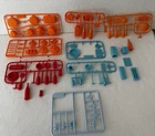 Barbie Dream House Orange Pots Pans Kitchen Food Dollhouse Accessories Vintage