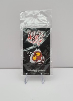 Helluva Boss Loo Loo Land Imp Butler Enamel Pin Vivziepop Sharkrobot