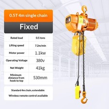 Ring Chain Electric Hoist 1T 2T 380V Lifting Crane Electric Lifting Machine 