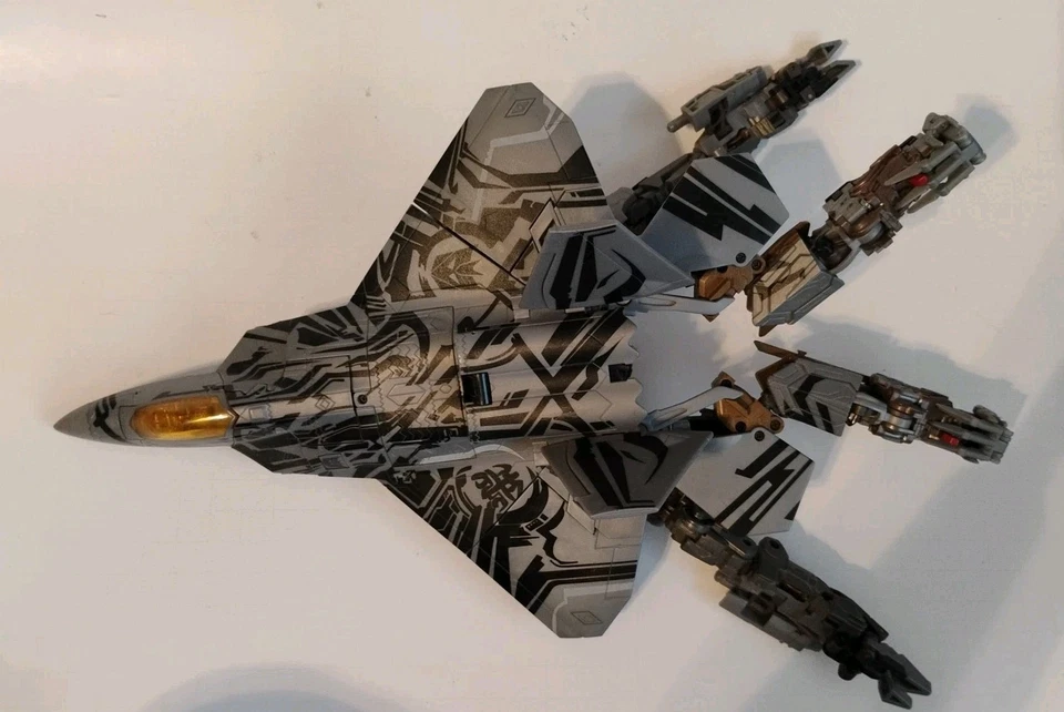 Figura Clase Líder Starscream Transformers Hunt For Decepticon 2009, Incompleta Foto 4 de 4