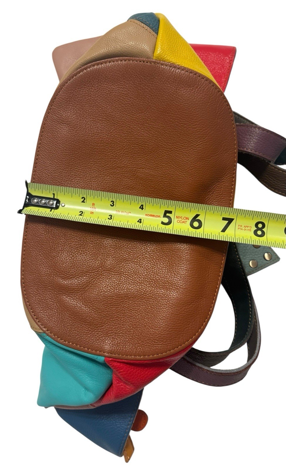 Amerileather Patchwork Studded Large Leather bag … - image 11