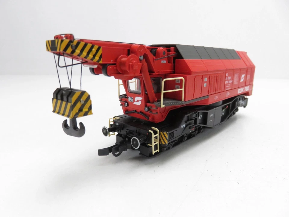 (THX876) Roco 79036 Digital-Eisenbahndrehkran der ÖBB, Sound, AC, H0, OVP - Bild 3 von 4