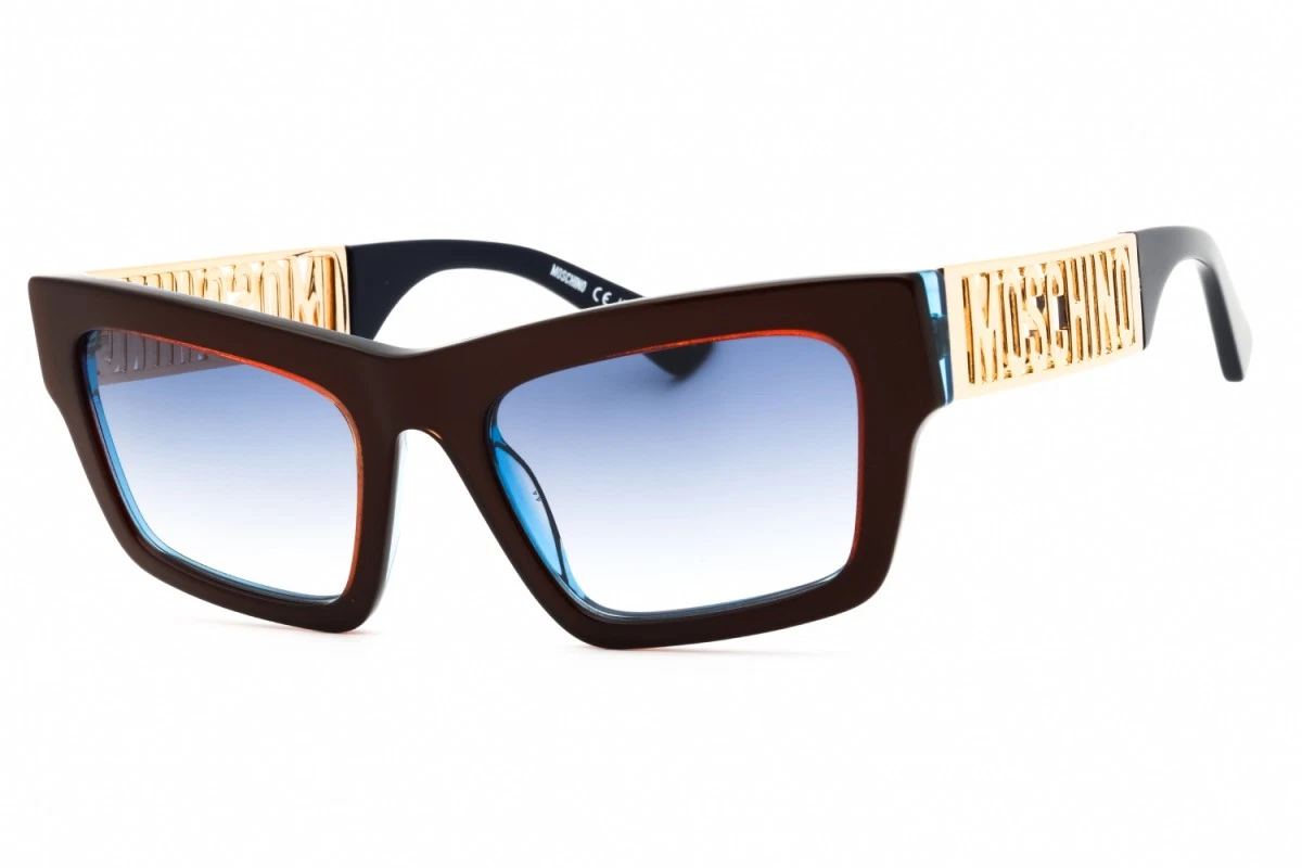 Love Moschino Women MOL064/S Cat Eye‎ Sunglasses Transparent Green 53-20-140 Love Moschino MOL064/S 807 IR 53 Sunglasses | Shade Station main image 2