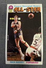1976 Topps Basketball #132 Rick Barry All-Star Golden State Warriors Basketball