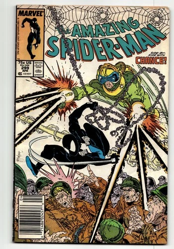 The Amazing Spider-Man #299 Marvel Newsstand 1987 Venom Cameo