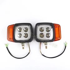 Excavator Forklift LED Combination Light Headlight With Turn Signal Assembly