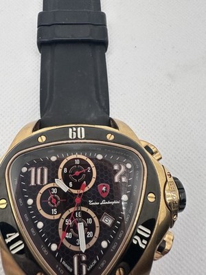 Tonino Lamborghini Jumbo Spyder Rose Gold-Toned Watch No Box