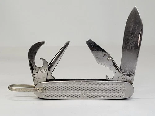 KINGSTON BSA Boy Scouts Canada WW2 SURVIVAL KNIFE Military Engineers Can Opener