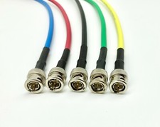 AV-Cables 3G/6G HD SDI BNC-BNC Cable Belden 1694A RG6 USA Made 6ft - 100ft