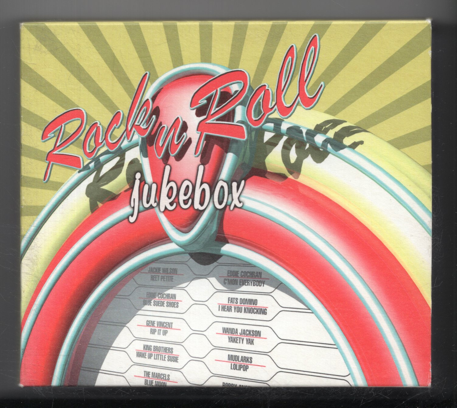 (KM550) Rock N Roll Jukebox, 75 tracks various artists - 2004 Boxset CDs