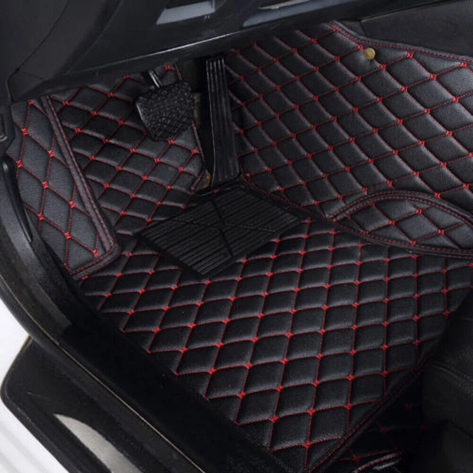 Diamond Car Floor Mats Fit for Dodge Charger/Challenger 2011-2019 Car Front+Rear Foto 2 de 4