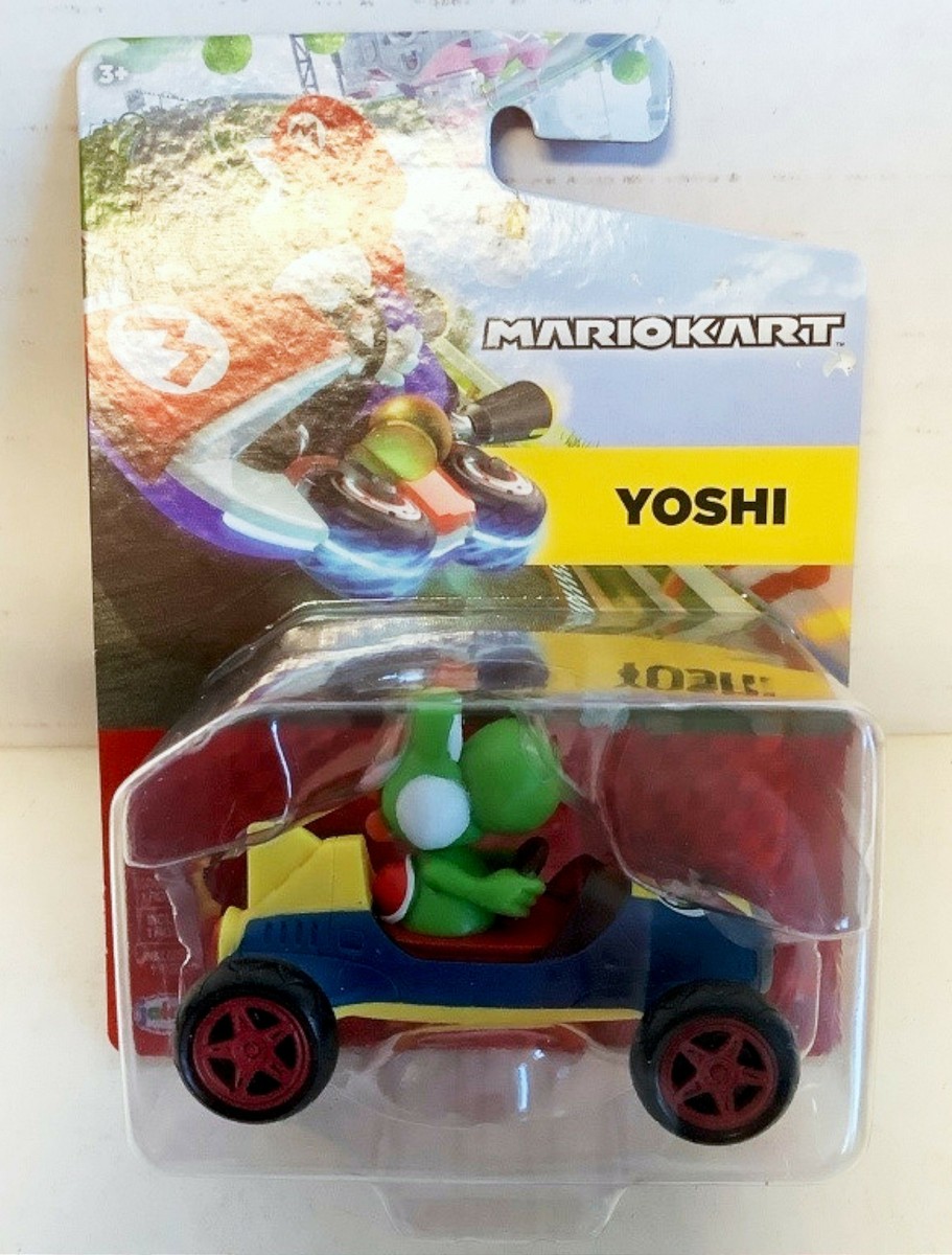 NEW Jakks Pacific 38605 Mario Kart Racers YOSHI Mach 8 Kart