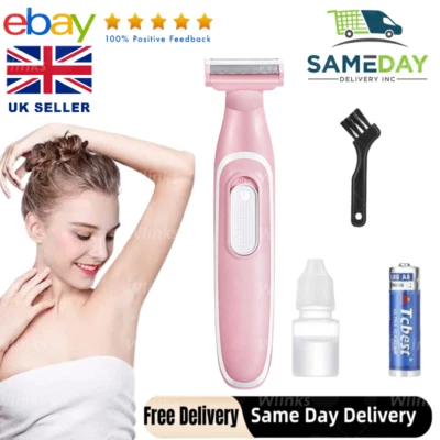 Liberex Soft and Smooth Lady Shaver Electric Razor Wet Dry Battery Operated
