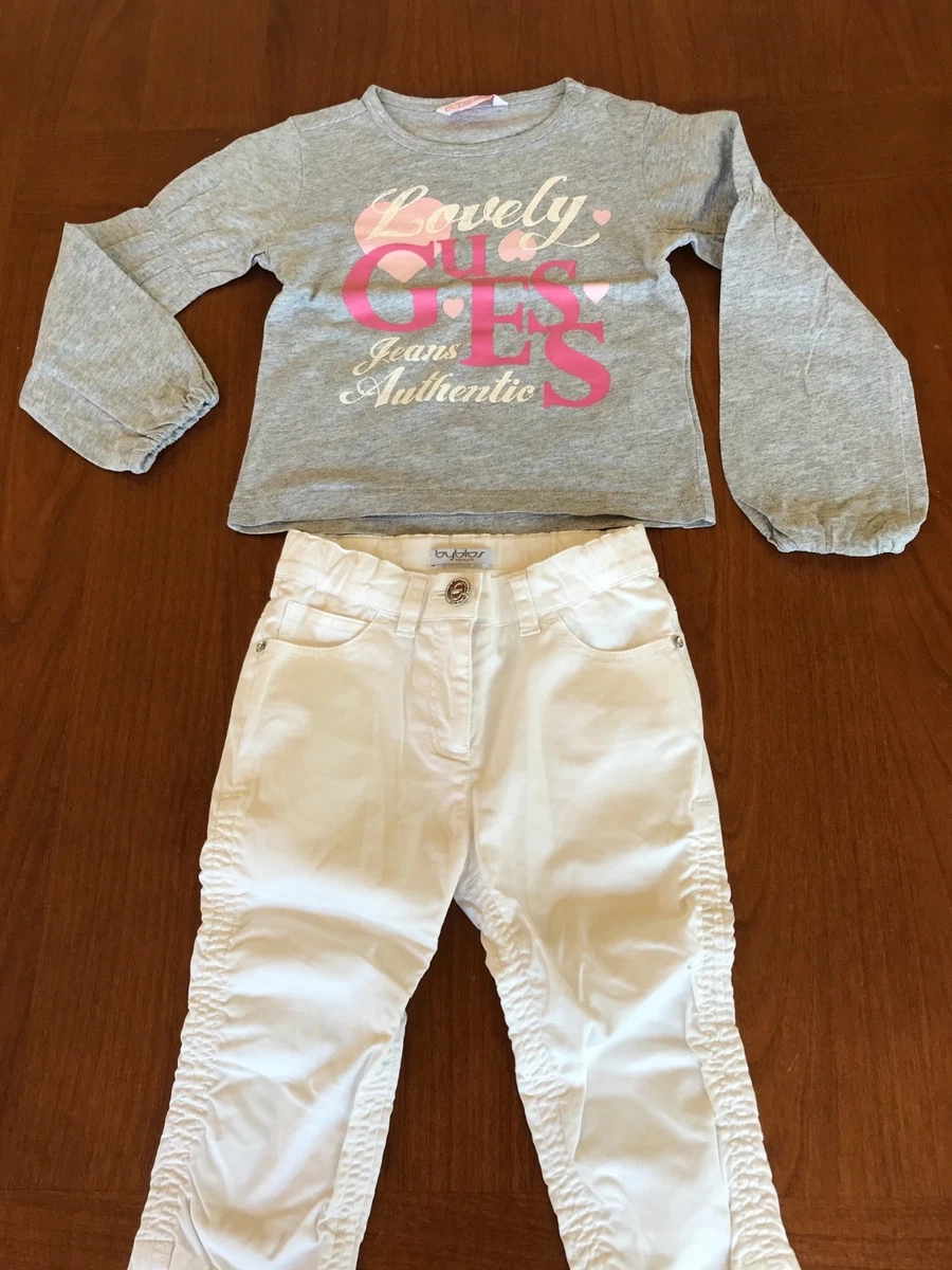completo bimba maglia Guess jeans e pantaloni Byblos 12 18 mesi eBay