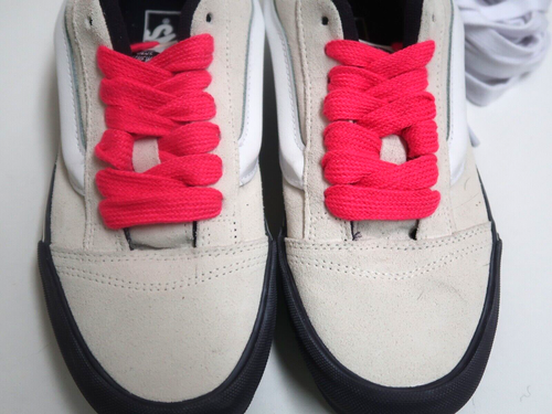 Vans Knu Skool Pop suola viola 3D righe grosse rosa lacci M-7,5 W-9,0 nuova senza scatola - Foto 4 di 11