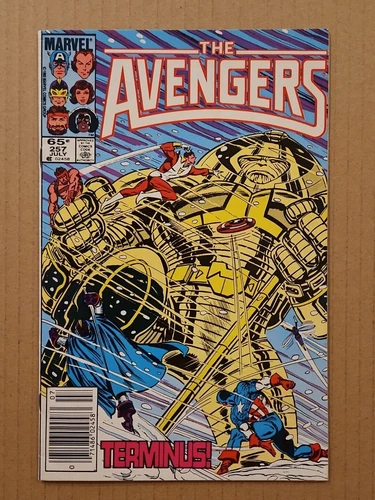 Avengers #257 1st Appearance of Nebula Newsstand Marvel 1985 FN