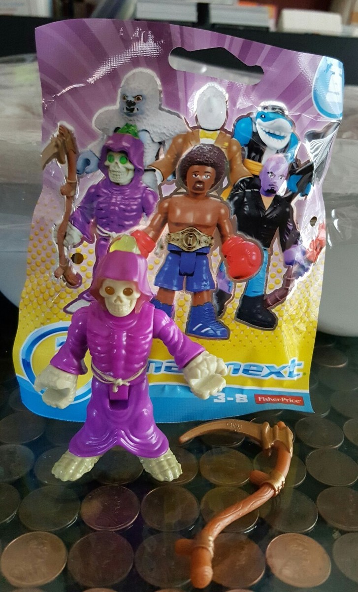 Fisher Price Imaginext Blind Bag Sealed Series Grim Reaper Skeleton Scyth - Main Image