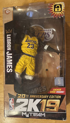 Lebron James Lakers Mcfarlane Figure 2k19 Anniversary Edition | eBay