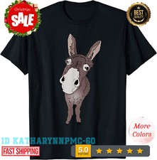 2025/New Limited Funny Looking Donkey, Cute Gift Idea T-Shirt.