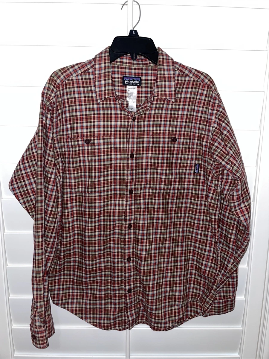 patagonia organic cotton button down shirt