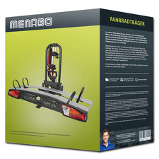 Menabo Fahrradträger Alcor für 2 Fahrräder abklappbar NEU