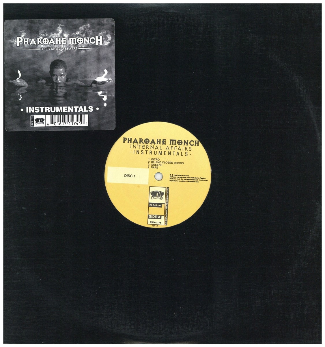 Pharoahe Monch - Internal Affairs (Instrumentals) '99 2xLP US ORG