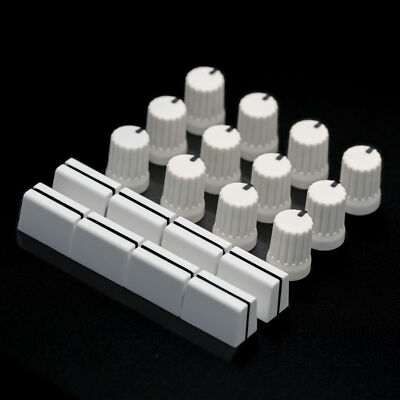 DJ TechTools Chroma Caps Pack Pro for Controller Knobs & Faders, White